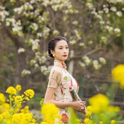 旗袍模特