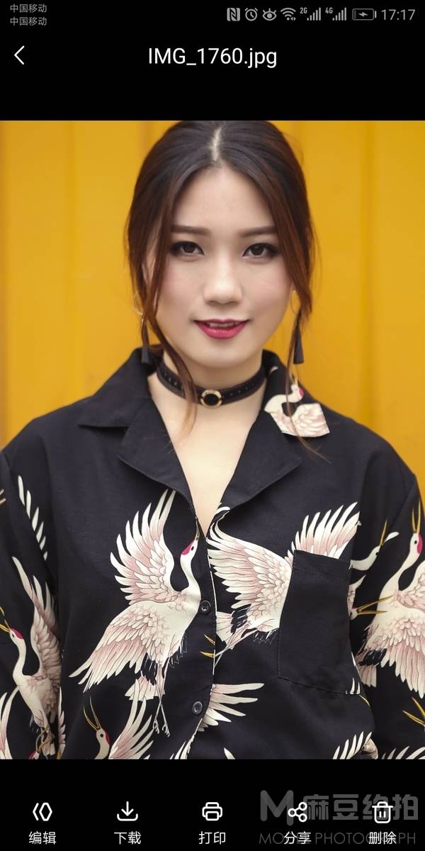森系模特
