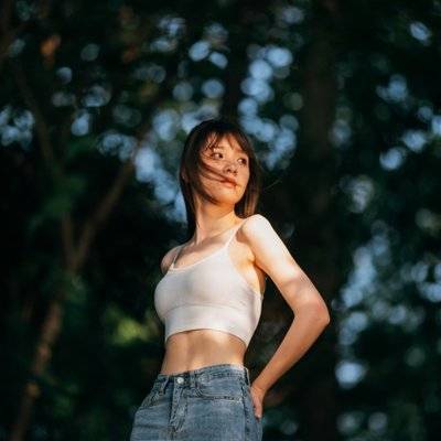 森系模特