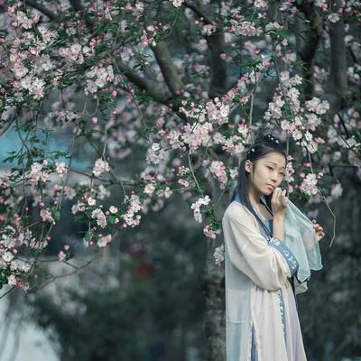 汉服模特