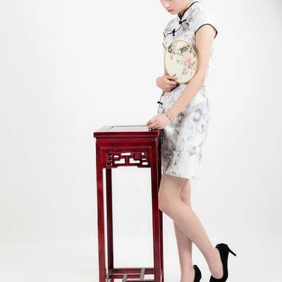 旗袍模特