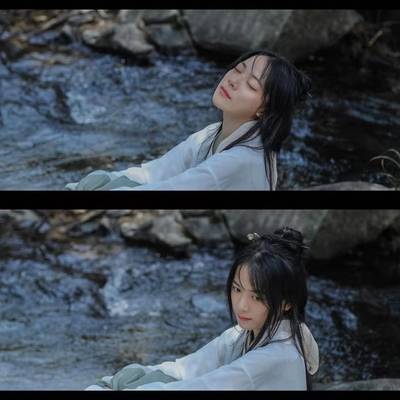 森系模特