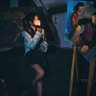 汉服模特