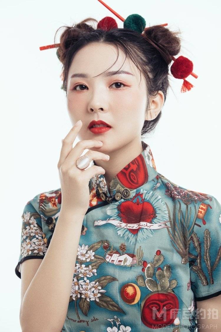 旗袍模特