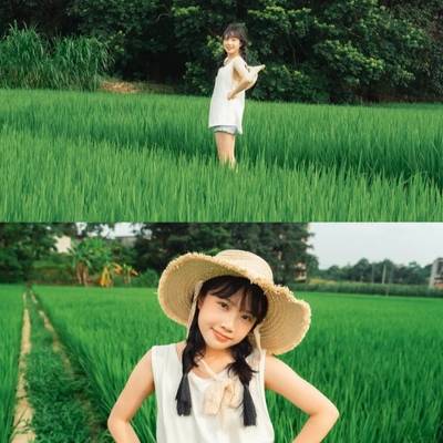 森系模特