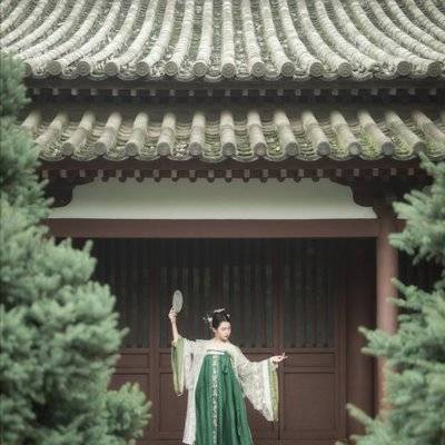 汉服模特