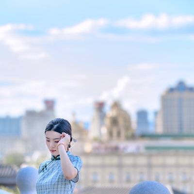 旗袍模特