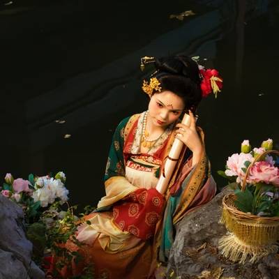 汉服模特