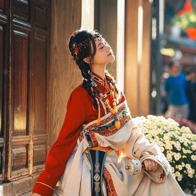 汉服模特