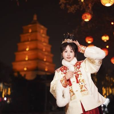 汉服模特