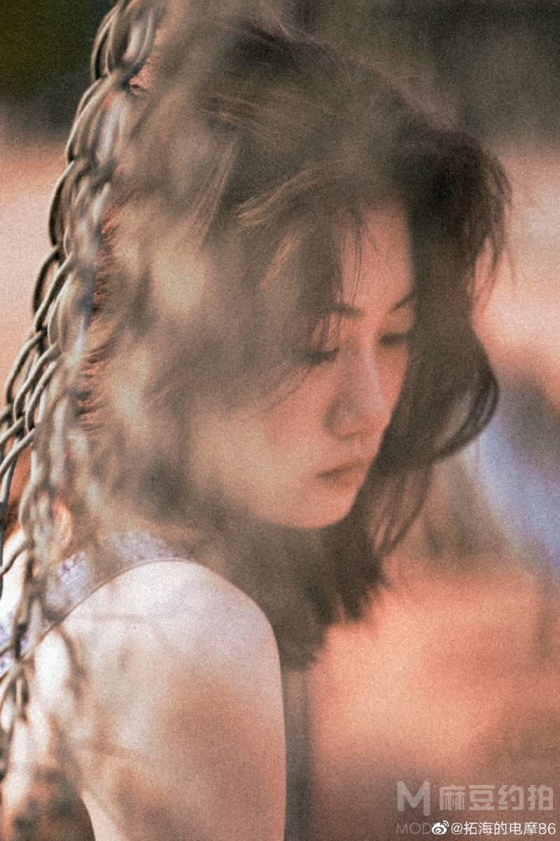 黑白模特