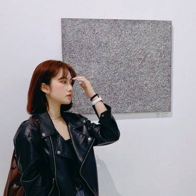 黑白模特