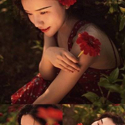 汉服模特