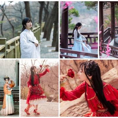 汉服模特