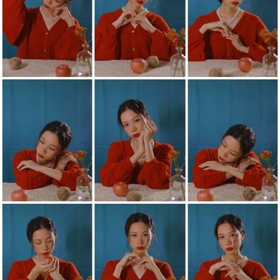情绪模特
