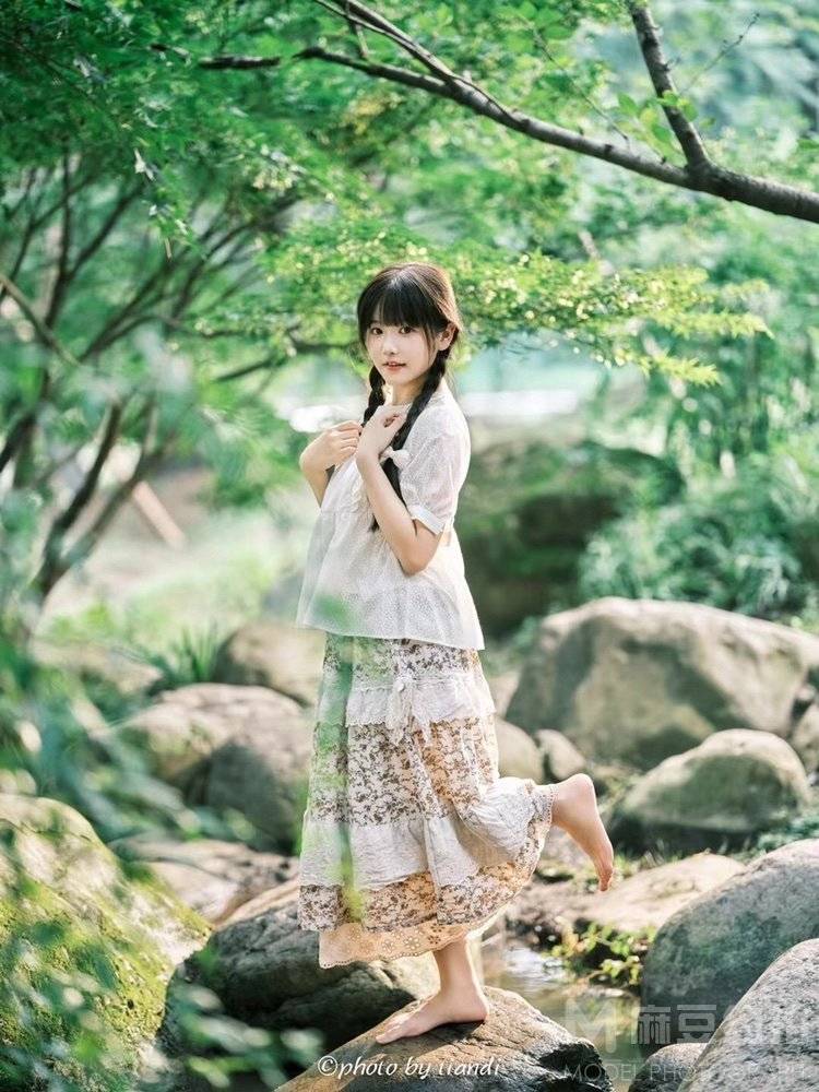 森系模特