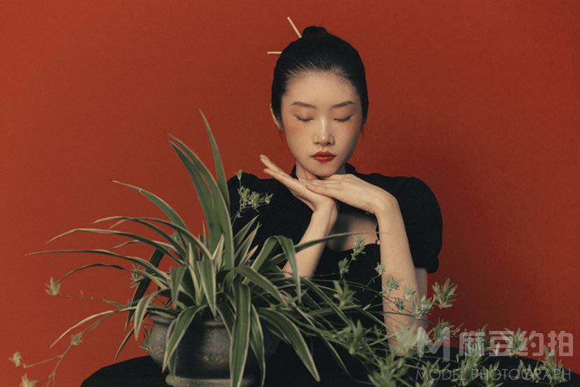 旗袍模特