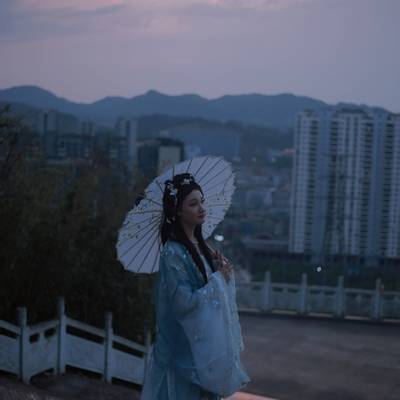 汉服模特