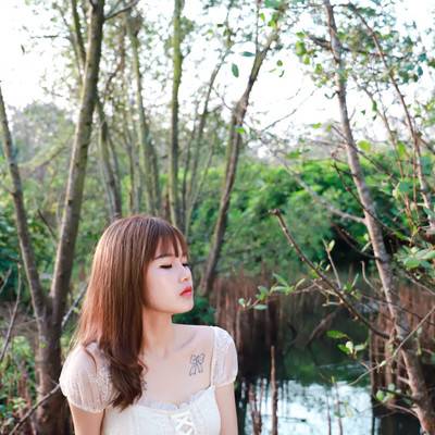 森系模特