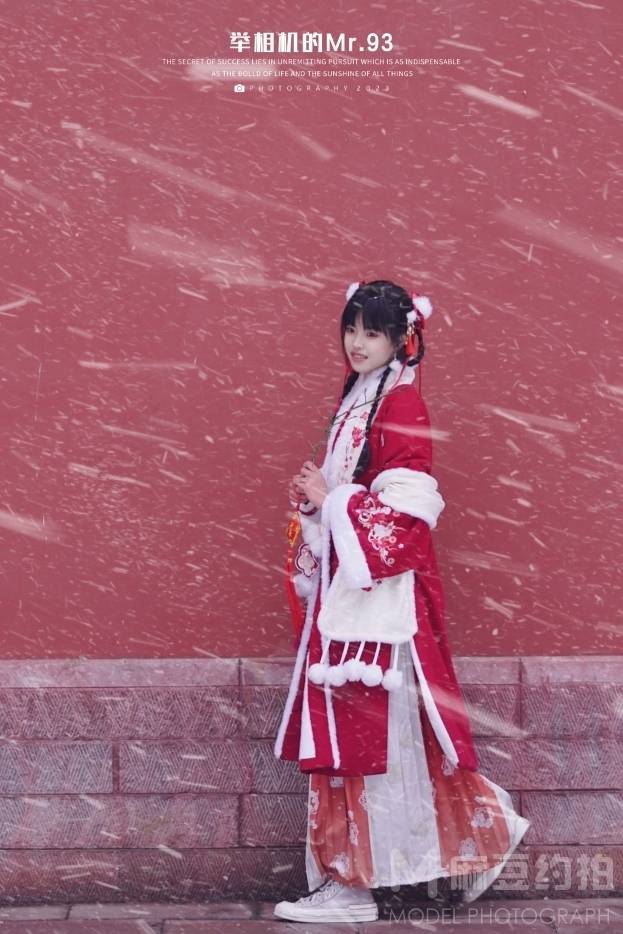 汉服模特