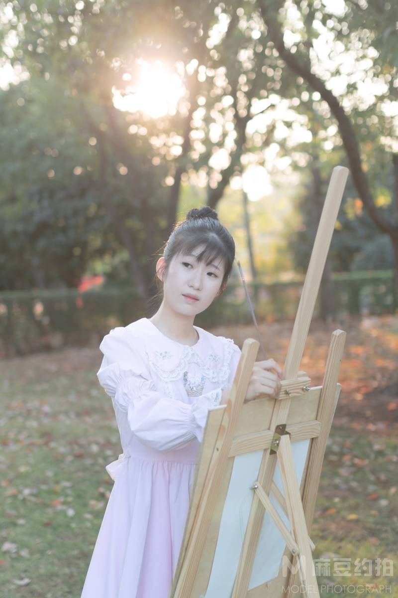 森系模特