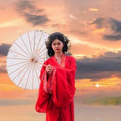 汉服模特