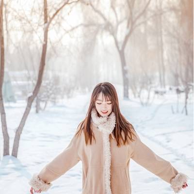 森系模特
