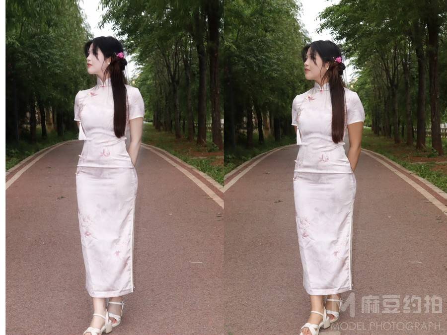 旗袍模特