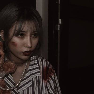 黑白模特