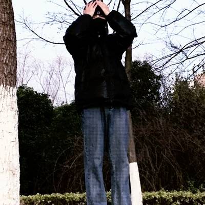 黑白模特