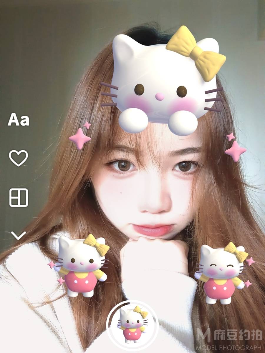 森系模特