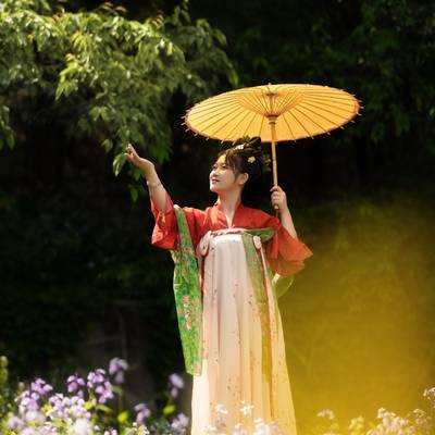 汉服模特