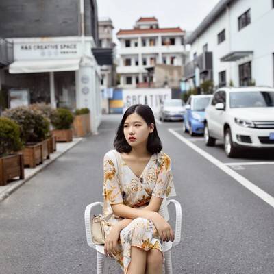 汉服模特