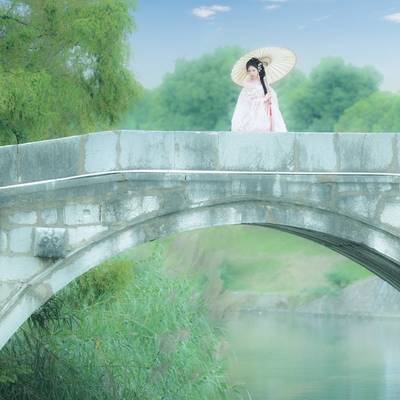 汉服模特