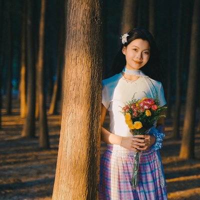 森系模特