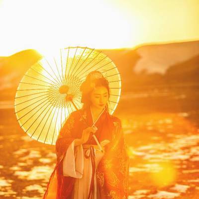 汉服模特