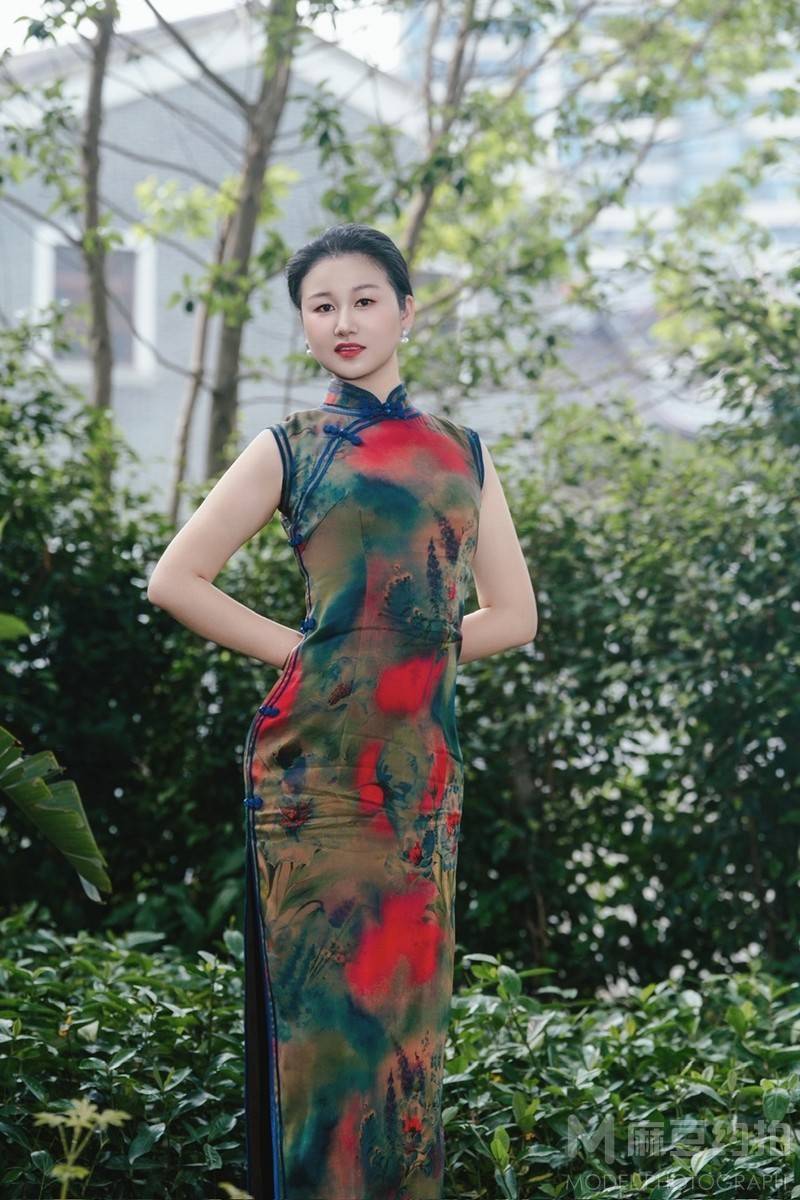 旗袍模特