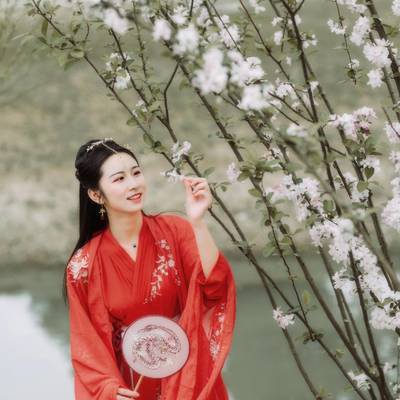 汉服模特