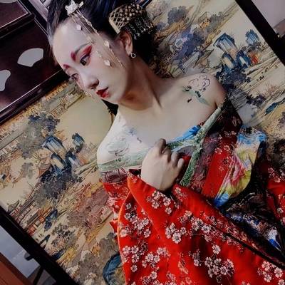 森系模特