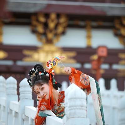 汉服模特
