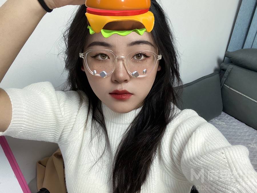 黑白模特
