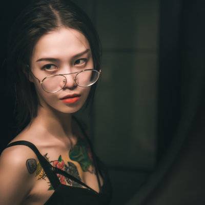 暗黑模特
