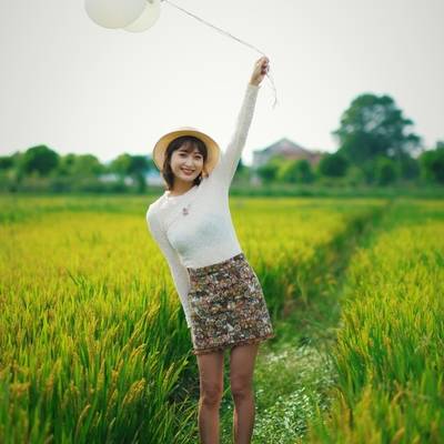 森系模特