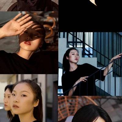 森系模特