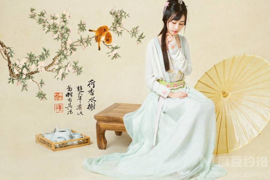 汉服模特