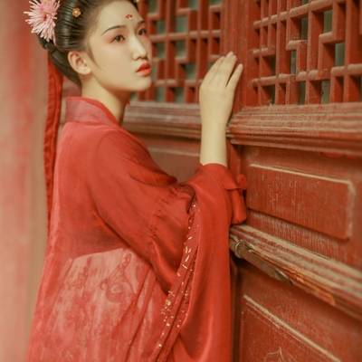 汉服模特