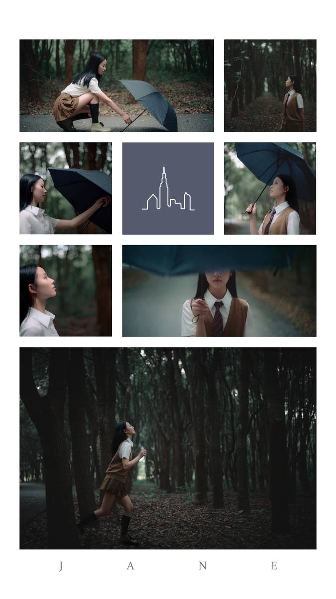 森系模特