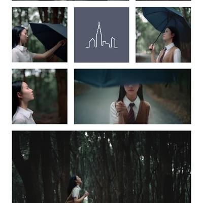 森系模特