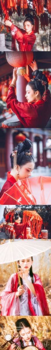 汉服模特