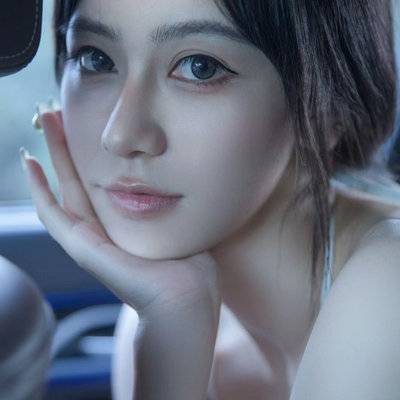 黑白模特